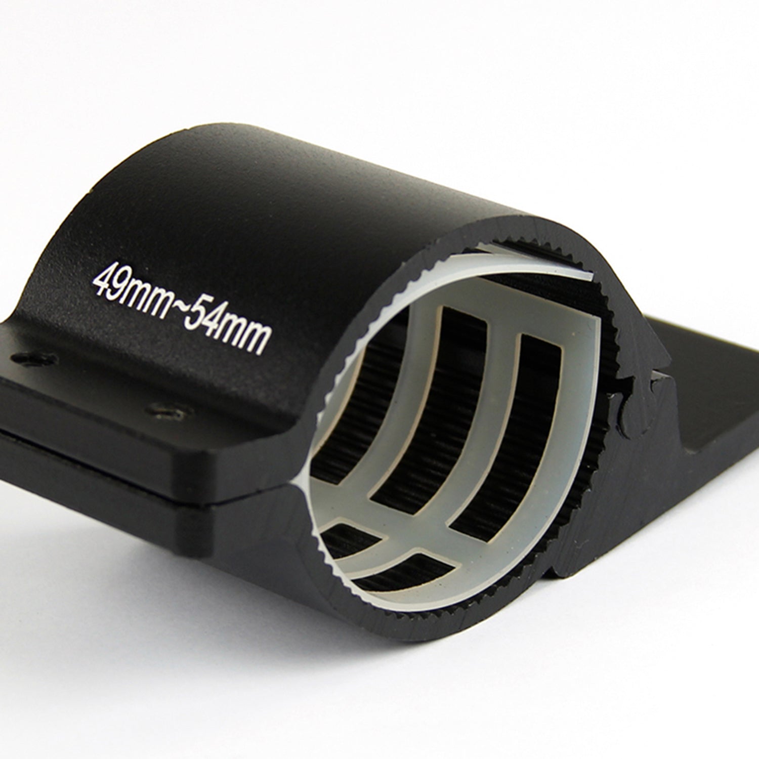 Universal 2" Aluminum Light Mounting Brackets Black