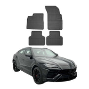 2018-2026 Lamborghini Urus Floor Mats Liners Full Set All Weather Rubber Black
