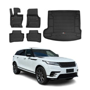 2018-2026 Land Rover Range Rover Velar Premium Floor Mats & Cargo Liner Full Set All Weather Heavy Duty
