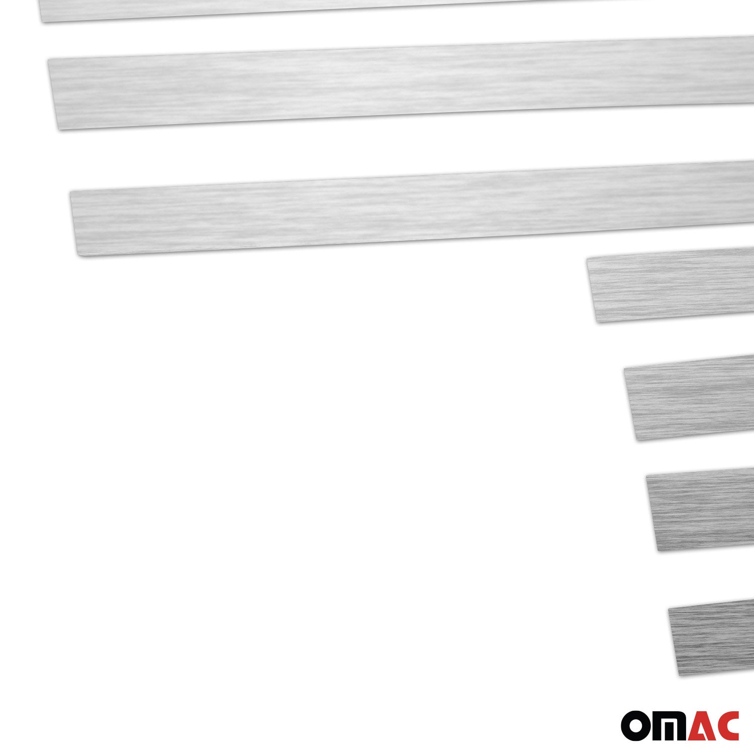 1995-2000 Mercedes C Class W202 Door Sill Scuff Plate Stainless Steel Brushed 8x