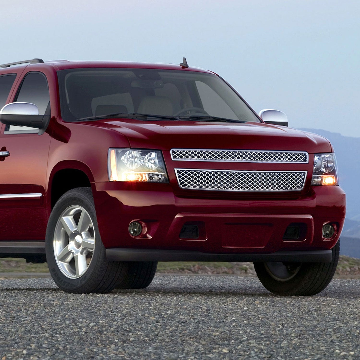 2007-2014 GMC Yukon/ XL Chevy Suburban/Tahoe H16 Fog Lights Kit Chrome/Smoke