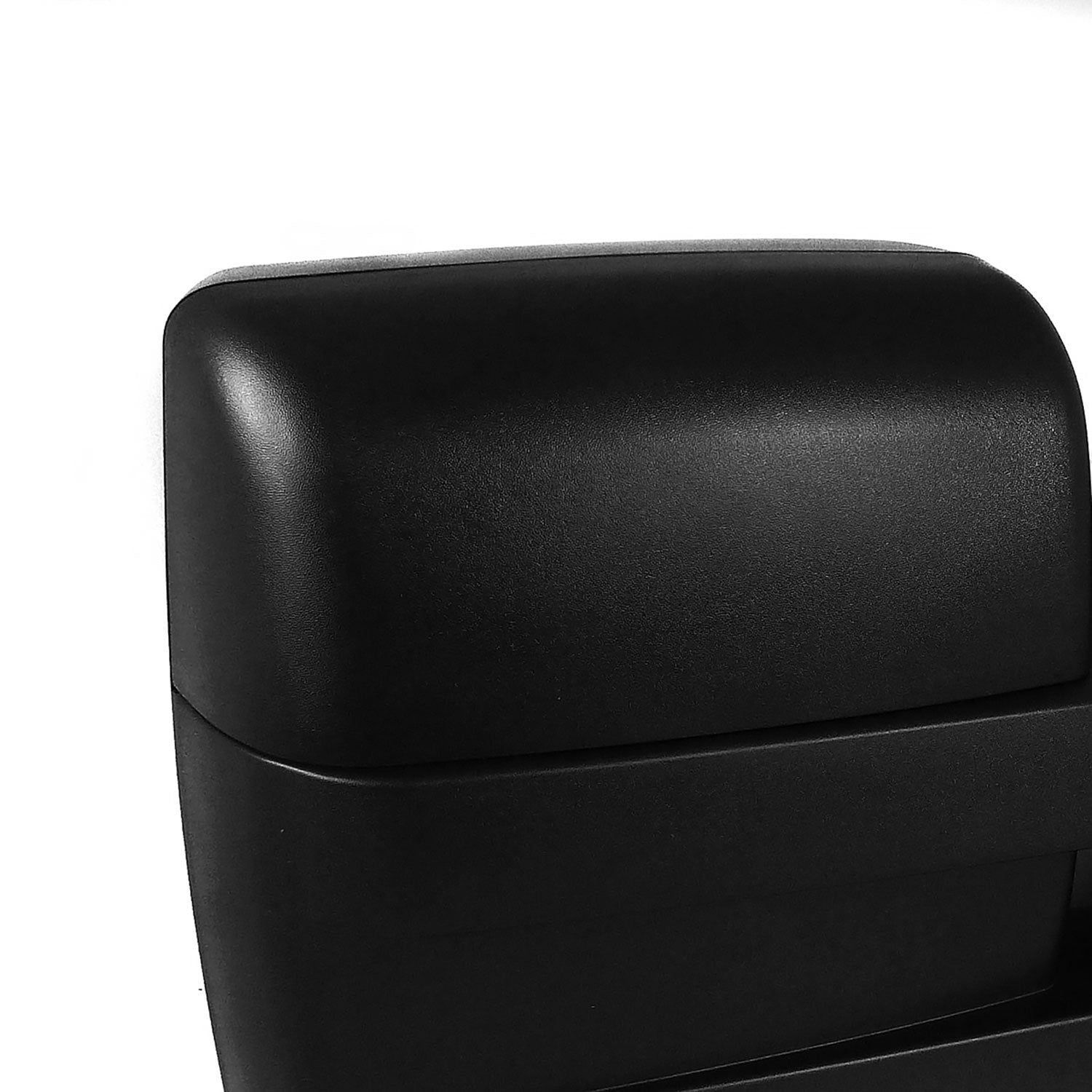 2004-2014 Ford F-150 Black Manual Adjustable Telescopic Towing Mirrors