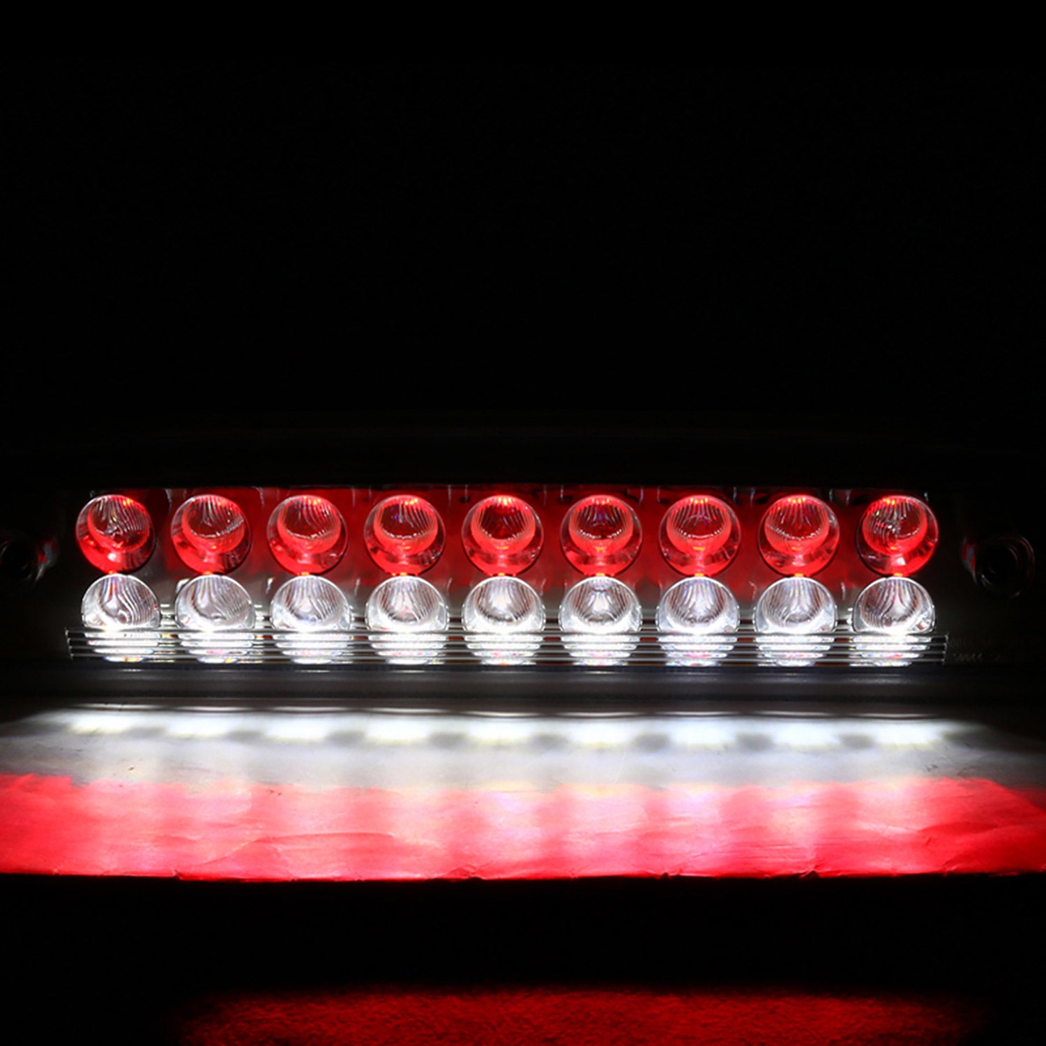 2014-2018 Chevy Silverado/ GMC Sierra LED 3rd Brake Light Chrome/Clear Lens