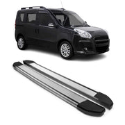 2015-2022 RAM ProMaster City Running Boards Side Steps Silver