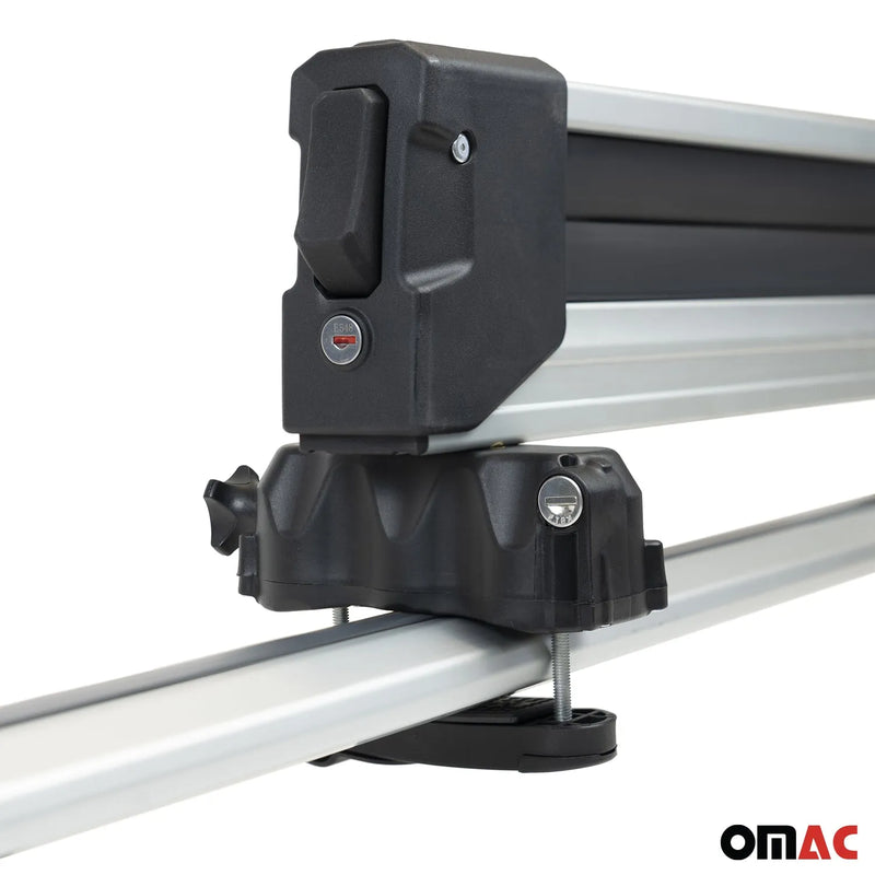 Menabo Clamby 4 Ski Rack Roof Rack Ski Snowboards Fixing Kit