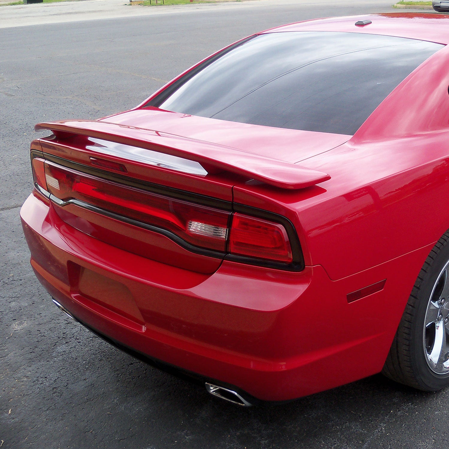2011-2023 Dodge Charger Black ABS R/T Daytona OE-Style Rear Spoiler Wing