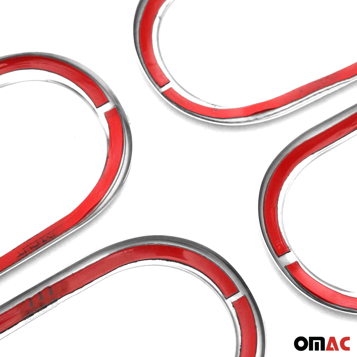 2014-2019 Smart Forfour Car Door Handle Cover Protector Stainless Steel Chrome 4 Pcs