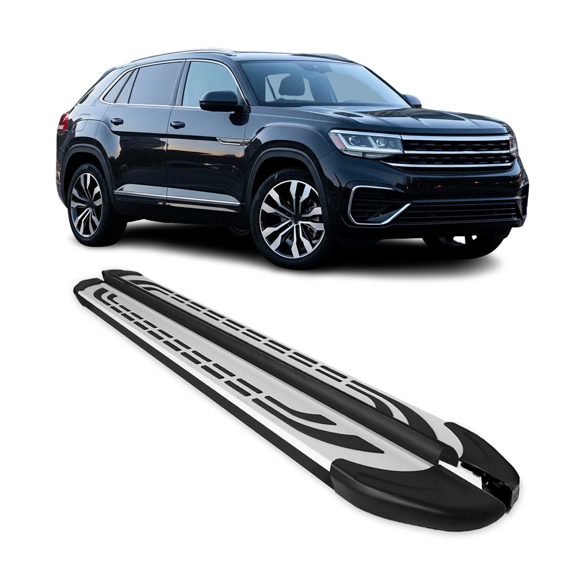 2018-2025 VW Atlas / Cross Sport / Teramont Nerf Bar Side Step Running Boards 2x