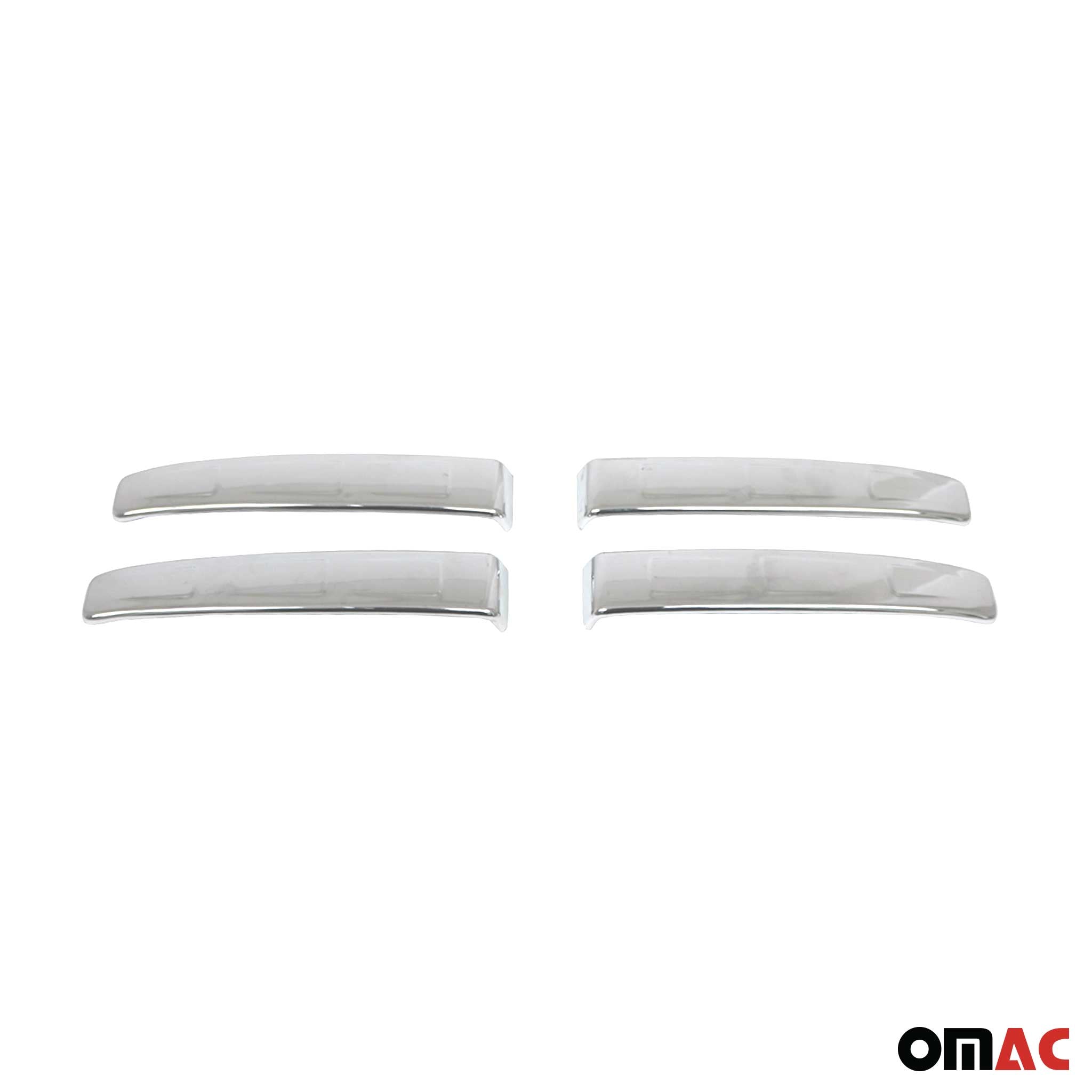 2014-2025 RAM ProMaster Car Door Handle Cover Protector Silver Chrome 8 Pcs