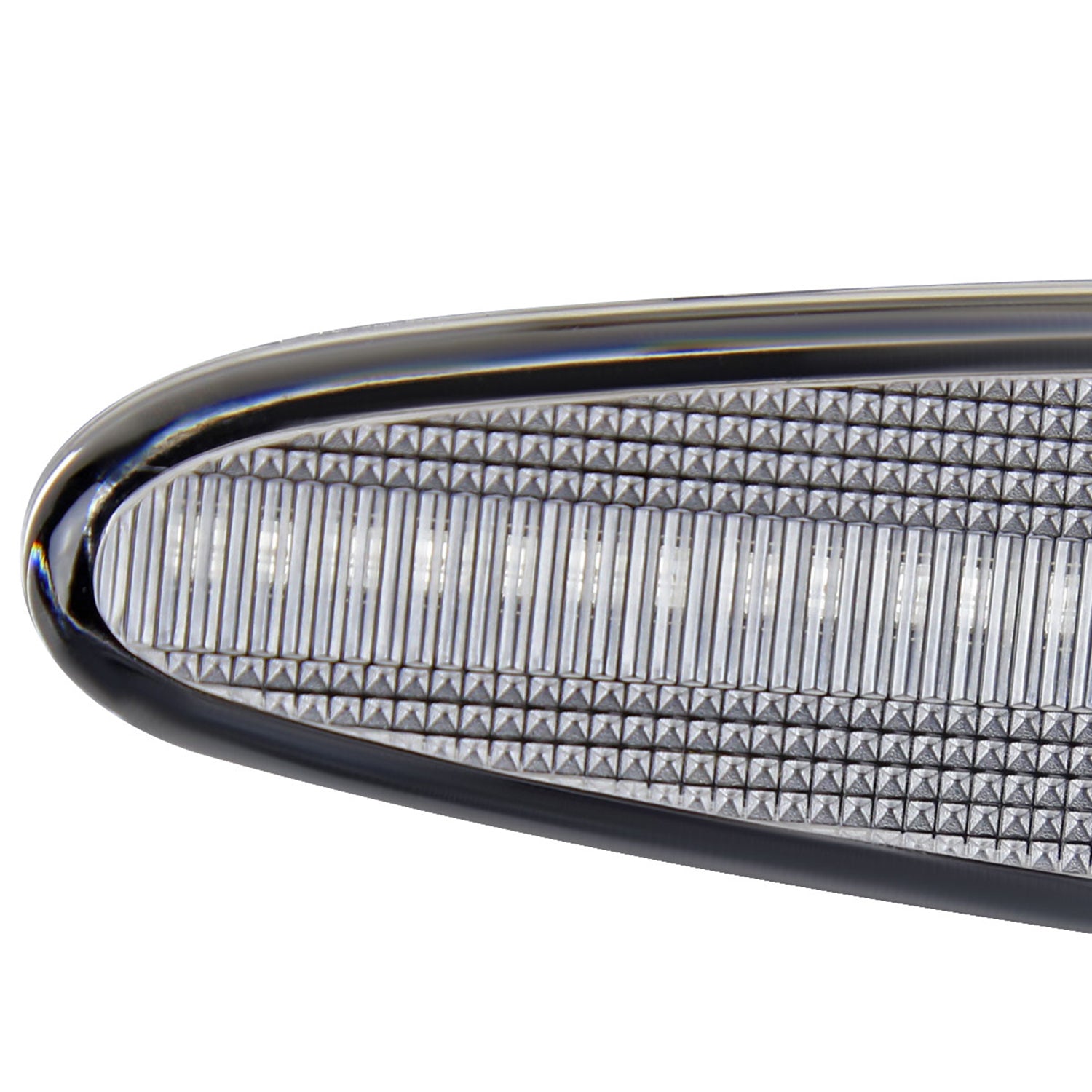 2005-2013 Chevy Corvette C6 Front & Rear LED Side Marker Lights Chrome/Clear