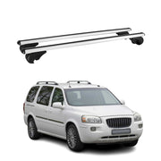 2005-2007 Buick Terraza Roof Rack Cross Bars Silver