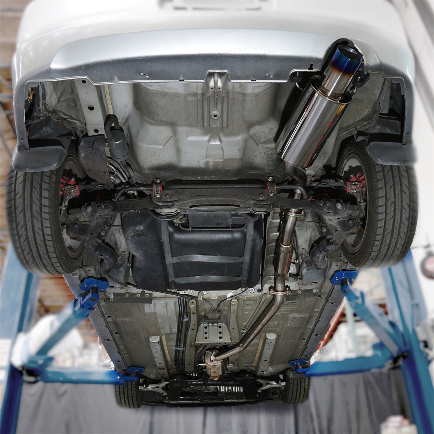 2002-2006 Acura RSX Type-S T-304 Steel N1 Catback Exhaust System w/Burnt Tip