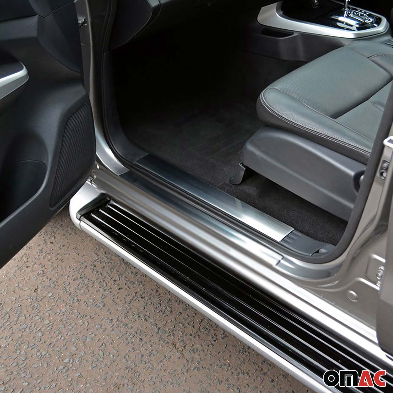 2005-2021 Nissan Frontier Door Sill Scuff Plate Scratch Protector Stainless Steel 4Pcs