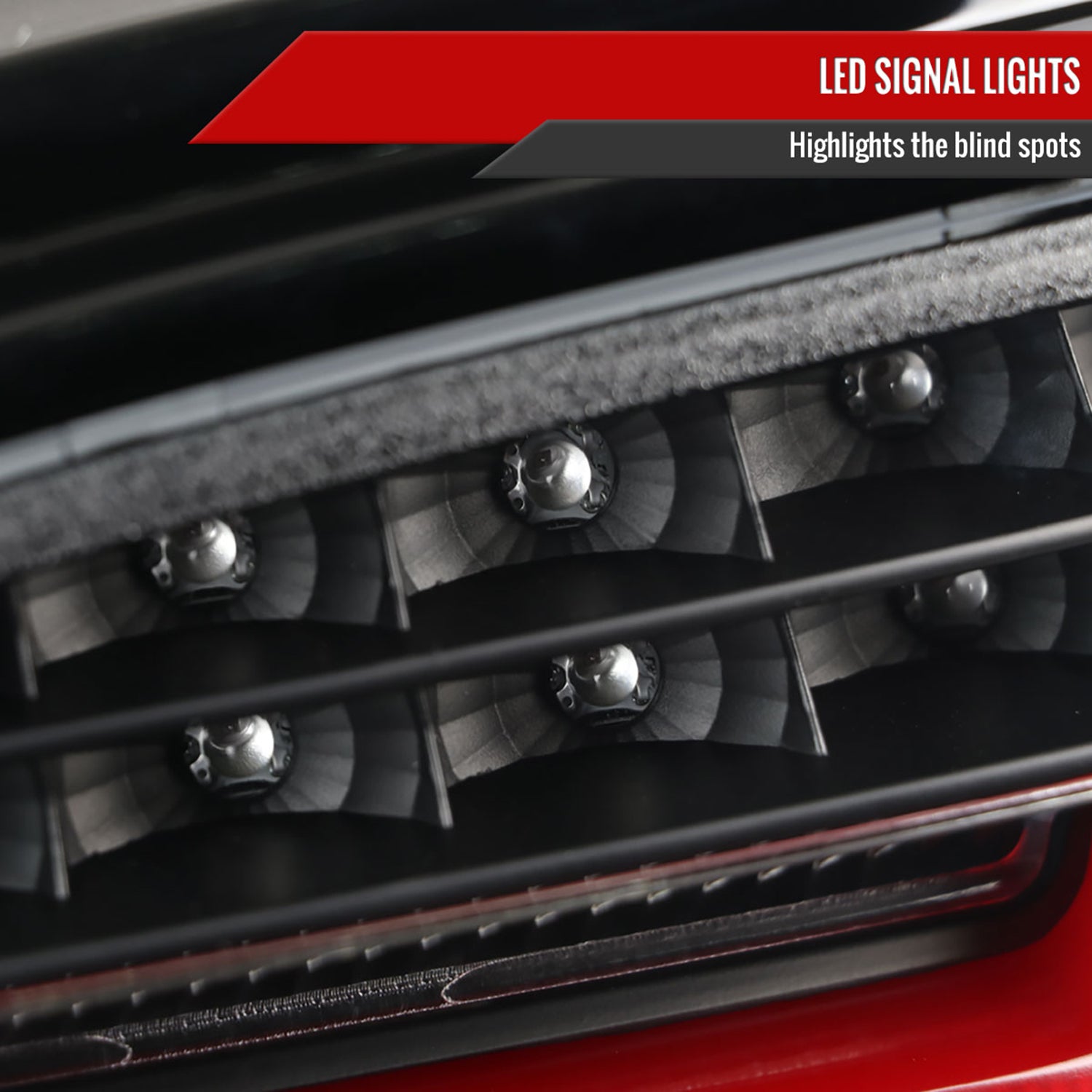 2004-2007 BMW E60 5 Series Sedan LED Tail Lights Black Housing/Clear Lens