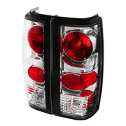 1982-1994 Chevy S10/Blazer GMC S15/Sonoma Tail Lights Chrome/Clear Lens