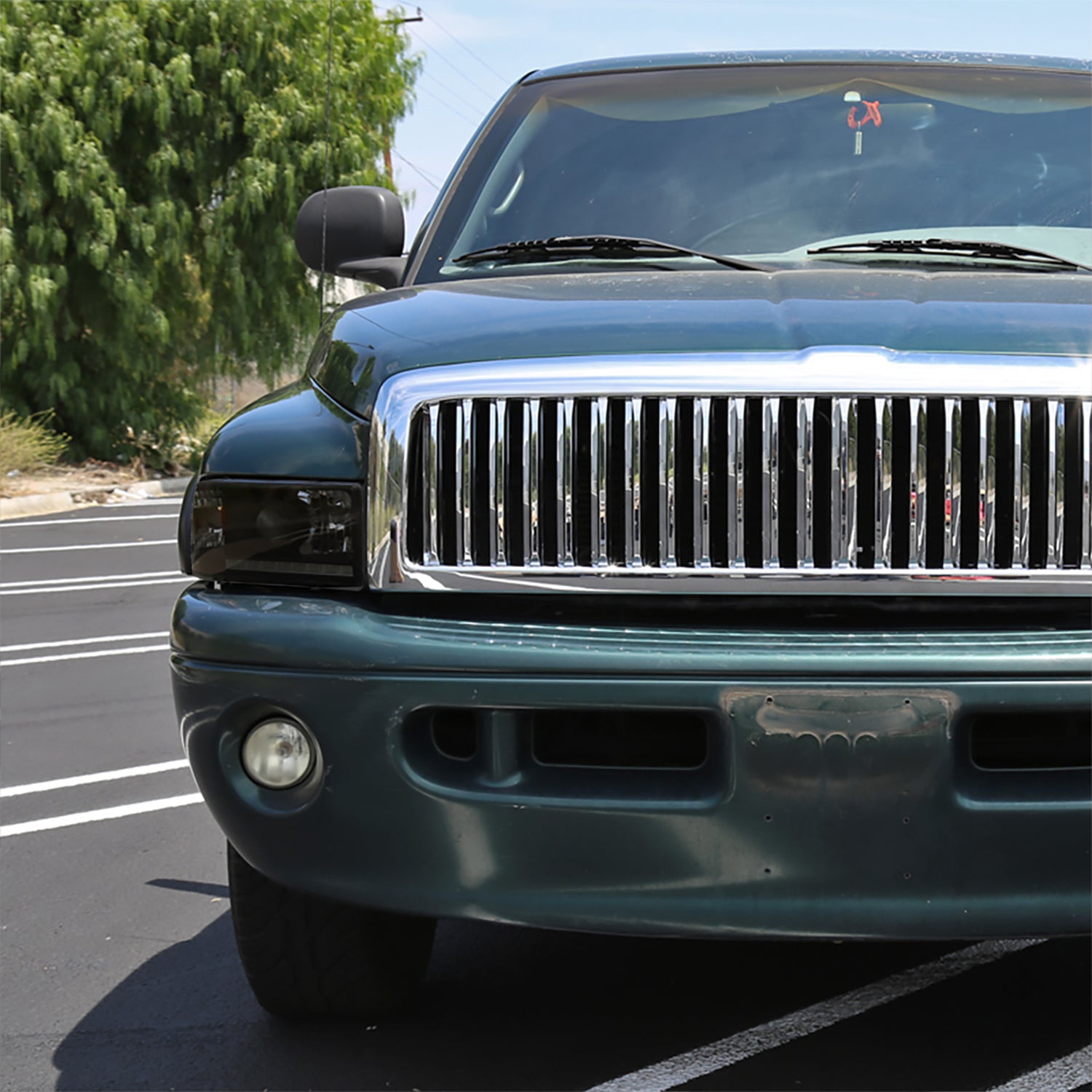 1994-2001 Dodge RAM 1500/ 1994-2002 RAM 2500 3500 Projector Headlights LED Black