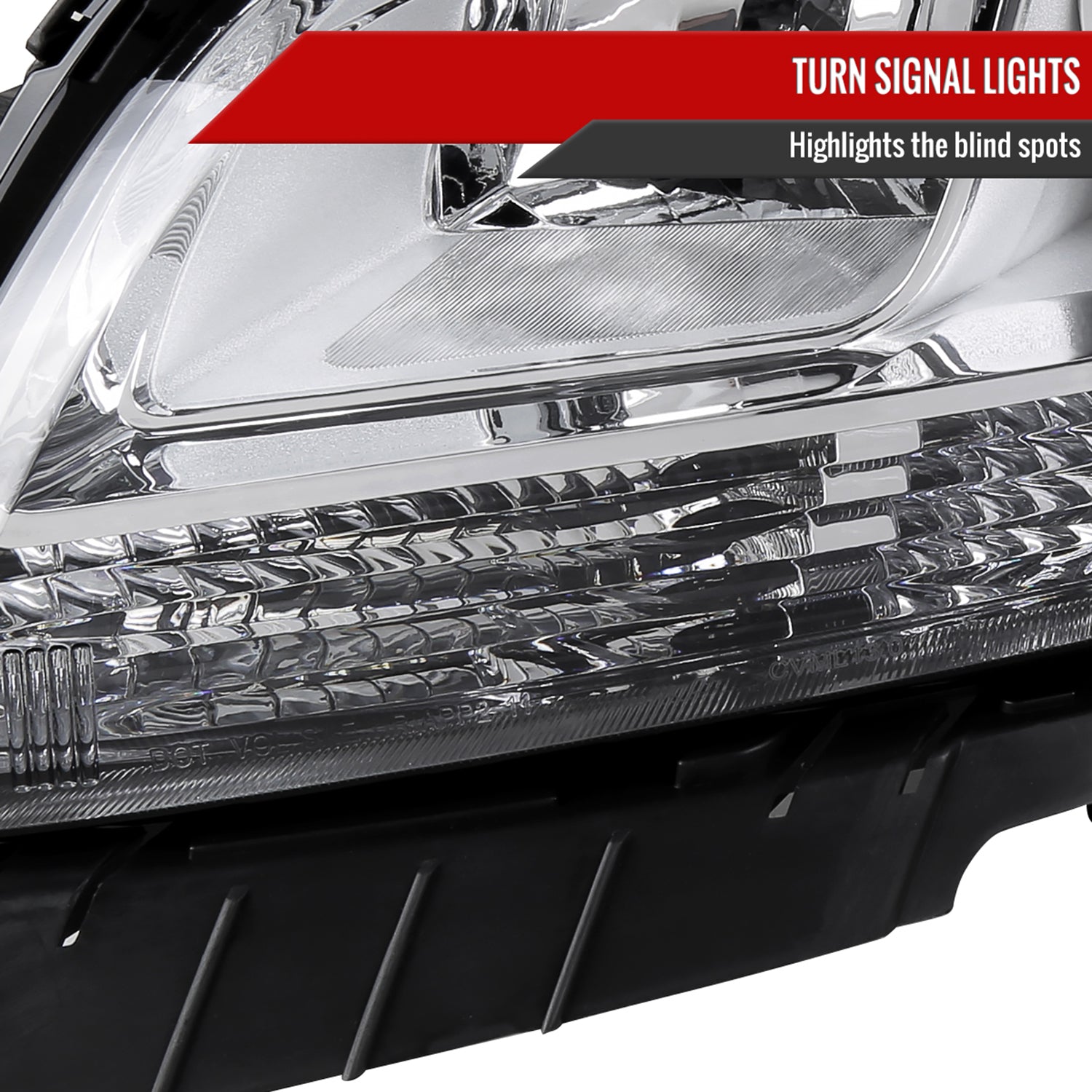 2013-2015 Chevy Malibu / 16 Malibu Limited Headlight Amber Driver Side