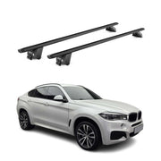 2015-2019 BMW X6 F16 Roof Rack Cross Bars Black