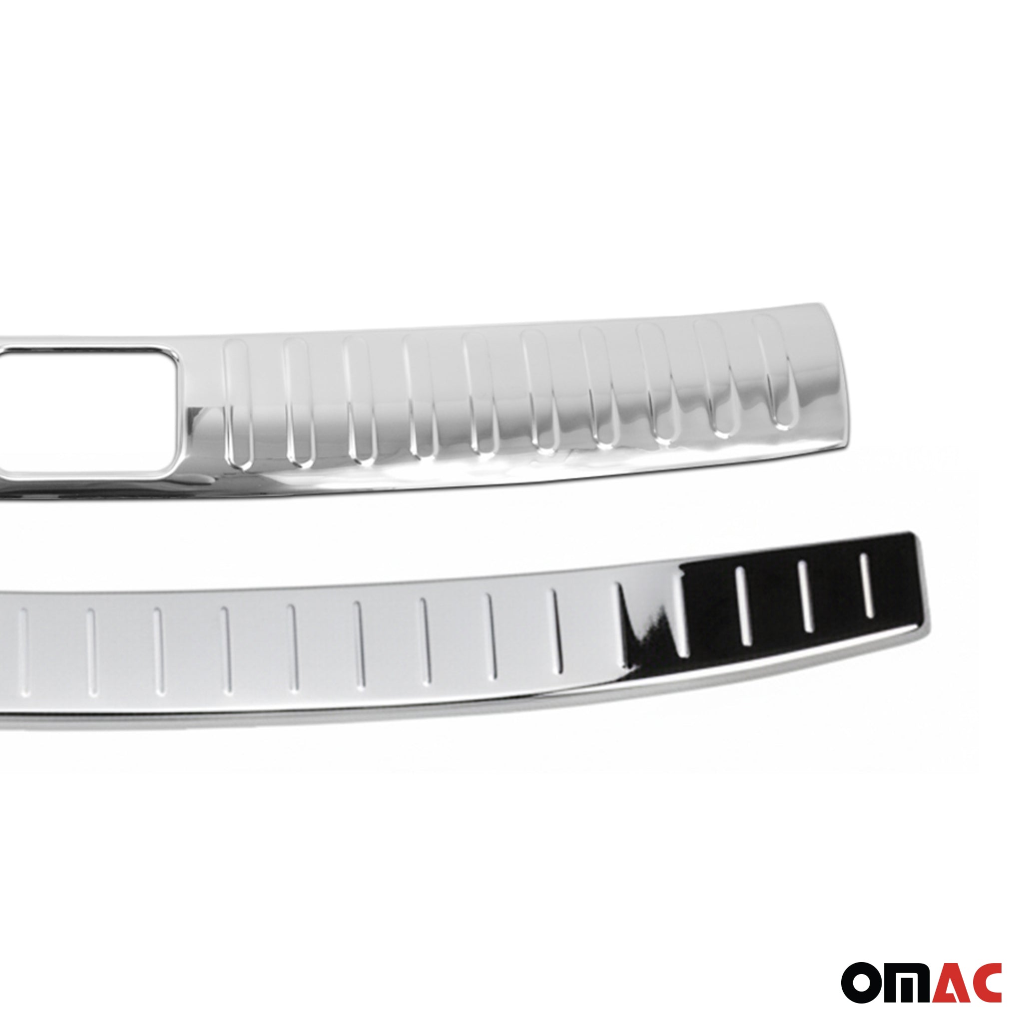 Rear Bumper Guard & Trunk Sill Cover Set for Hyundai Tucson III 2016-18 S.Steel