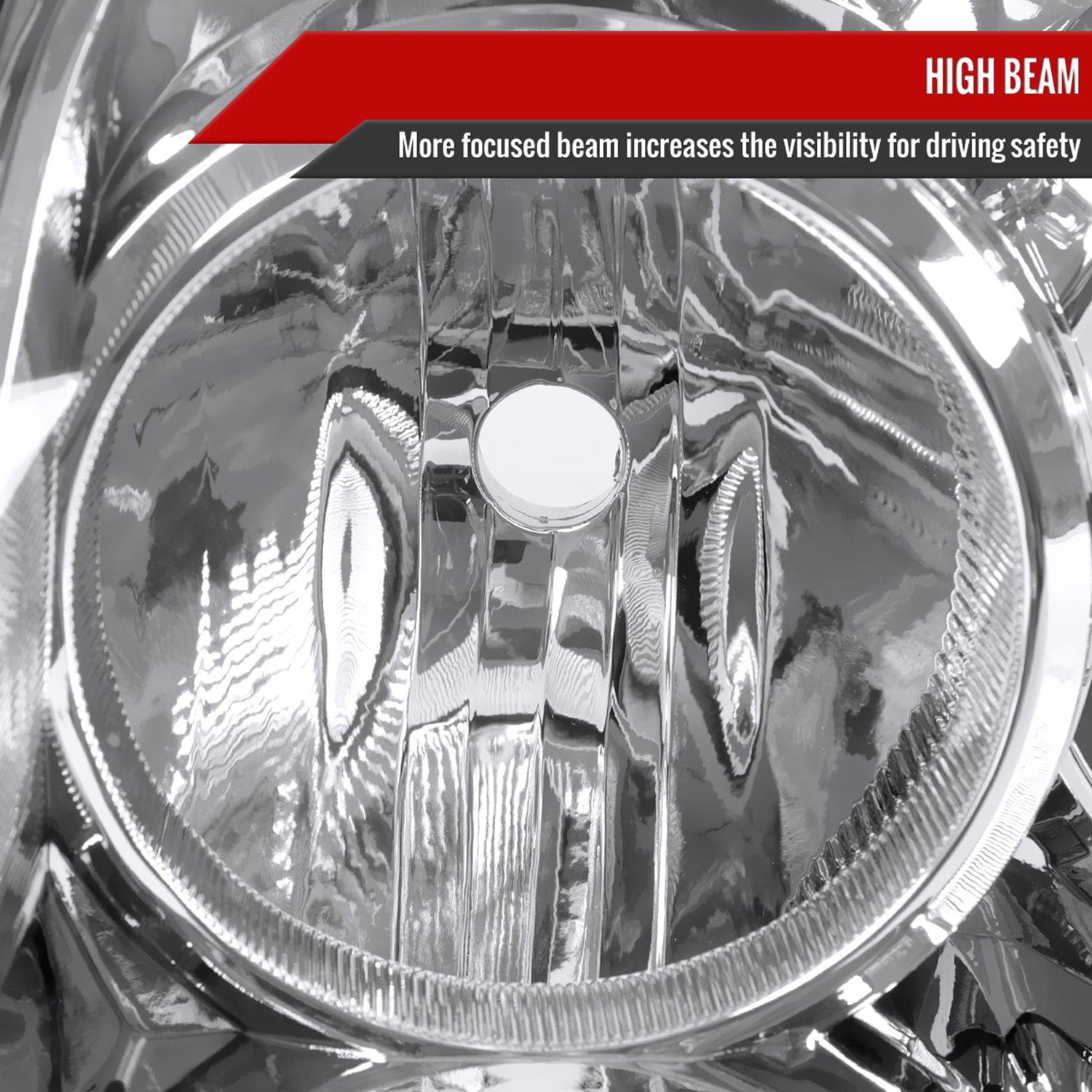 2006-2009 Toyota 4Runner SR5 Limited Projector Style Headlights Chrome/Clear