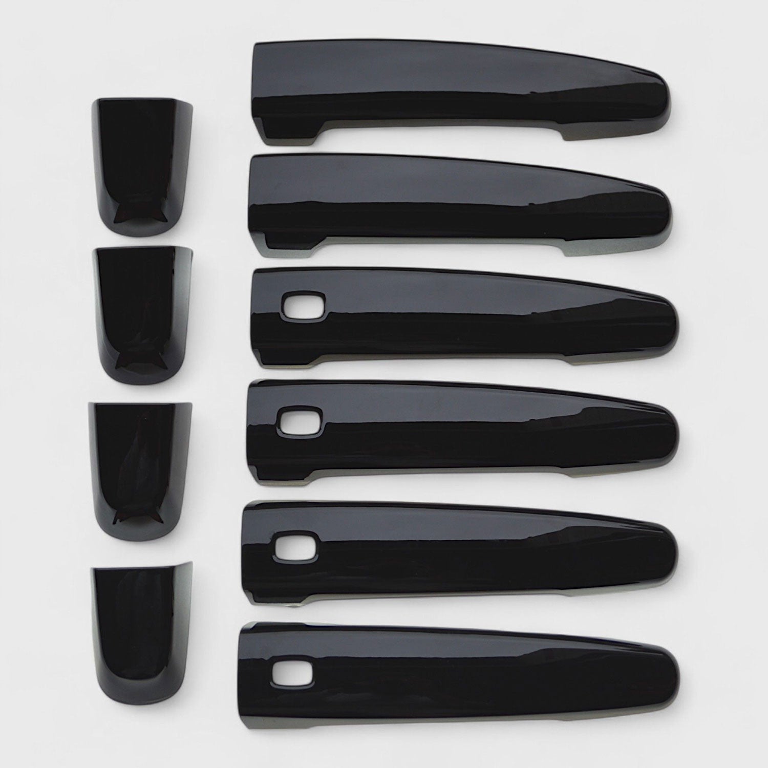 2017-2023 GMC Acadia Door Handle Cover Gloss Black 10Pcs ABS Plastic
