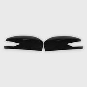 2013-2019 Nissan Sentra Mirror Cover Caps Gloss Black 2Pcs ABS Plastic