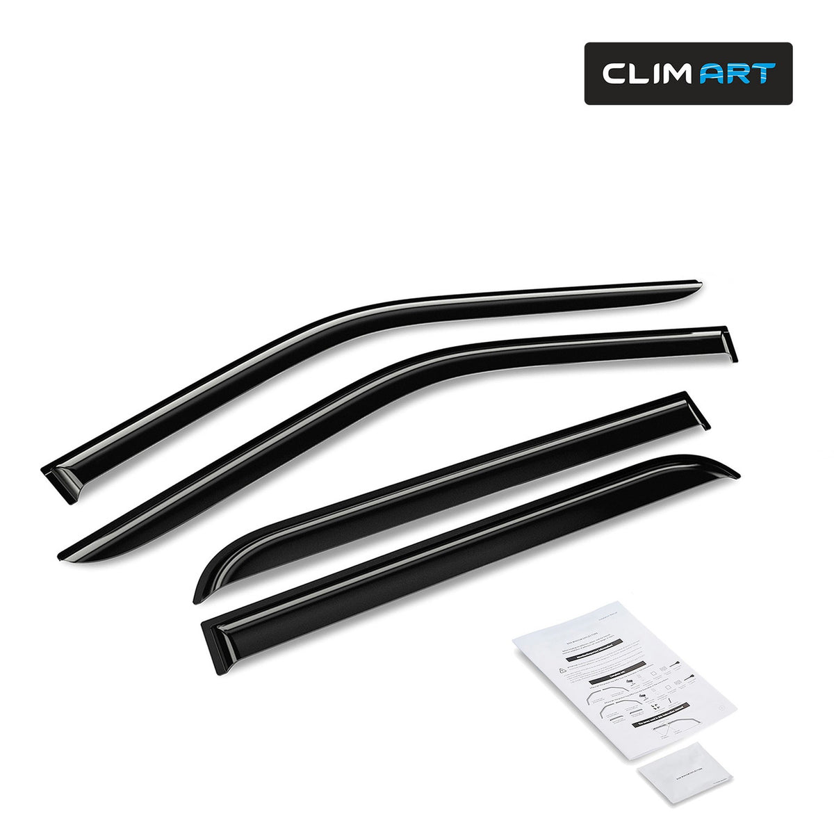 Wind Deflectors for Ford F250 F350 F450 F550 Super Duty 2017-2026 Crew Cab