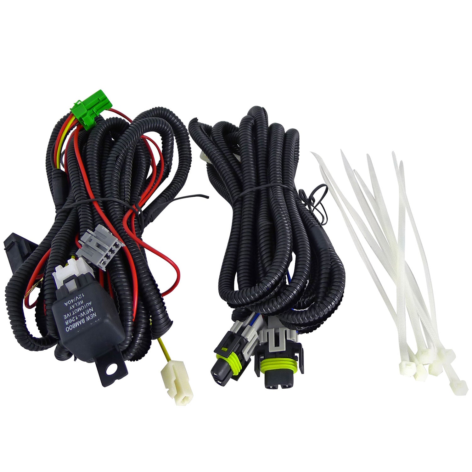 2011-2017 Toyota Sienna H11 Fog Lights Kit Chrome Housing/Clear Lens