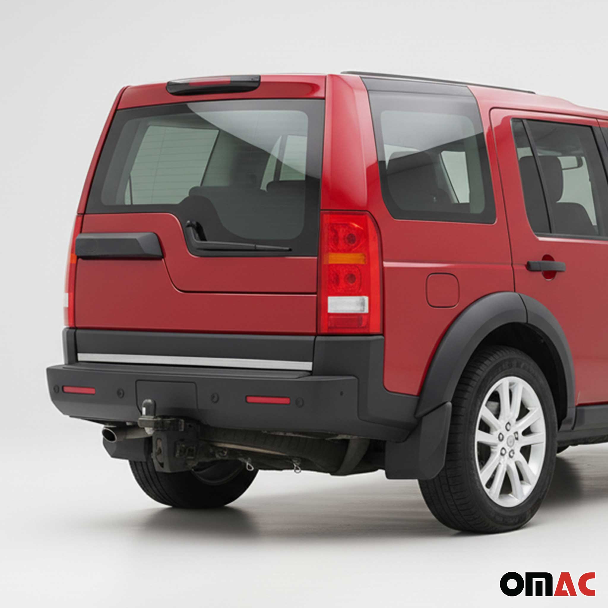 2005-2009 Land Rover LR3 Rear Trunk Molding Trim Stainless Steel Silver 1Pc