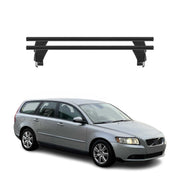 2008-2012 Volvo V50 Roof Rack Cross Bars Black