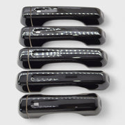 2018-2025 Jeep Wrangler JL Door Handle Cover Gloss Black 10Pcs ABS Plastic