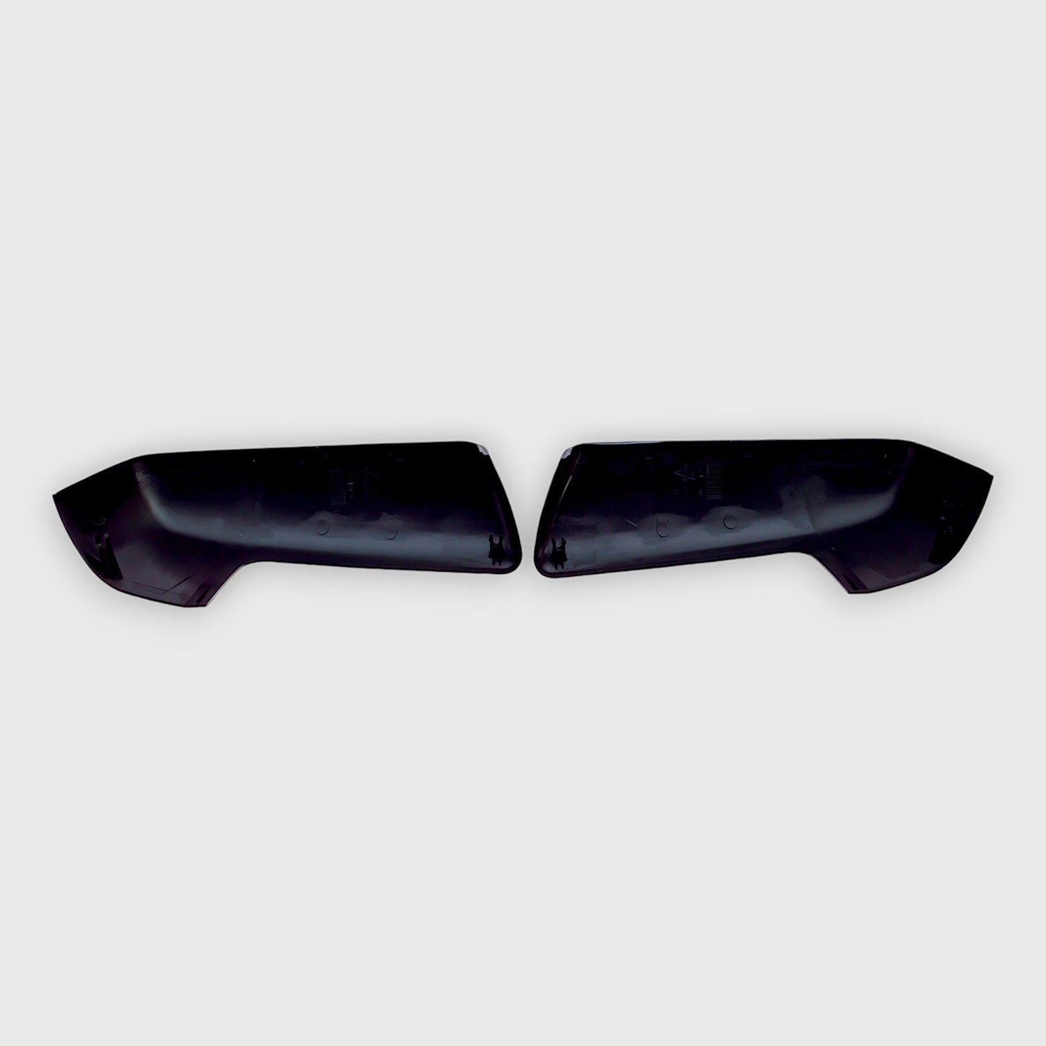 2019-2025 Chevrolet Silverado 1500 / GMC Sierra 1500 Mirror Cover Caps Gloss Black 2Pcs ABS Plastic