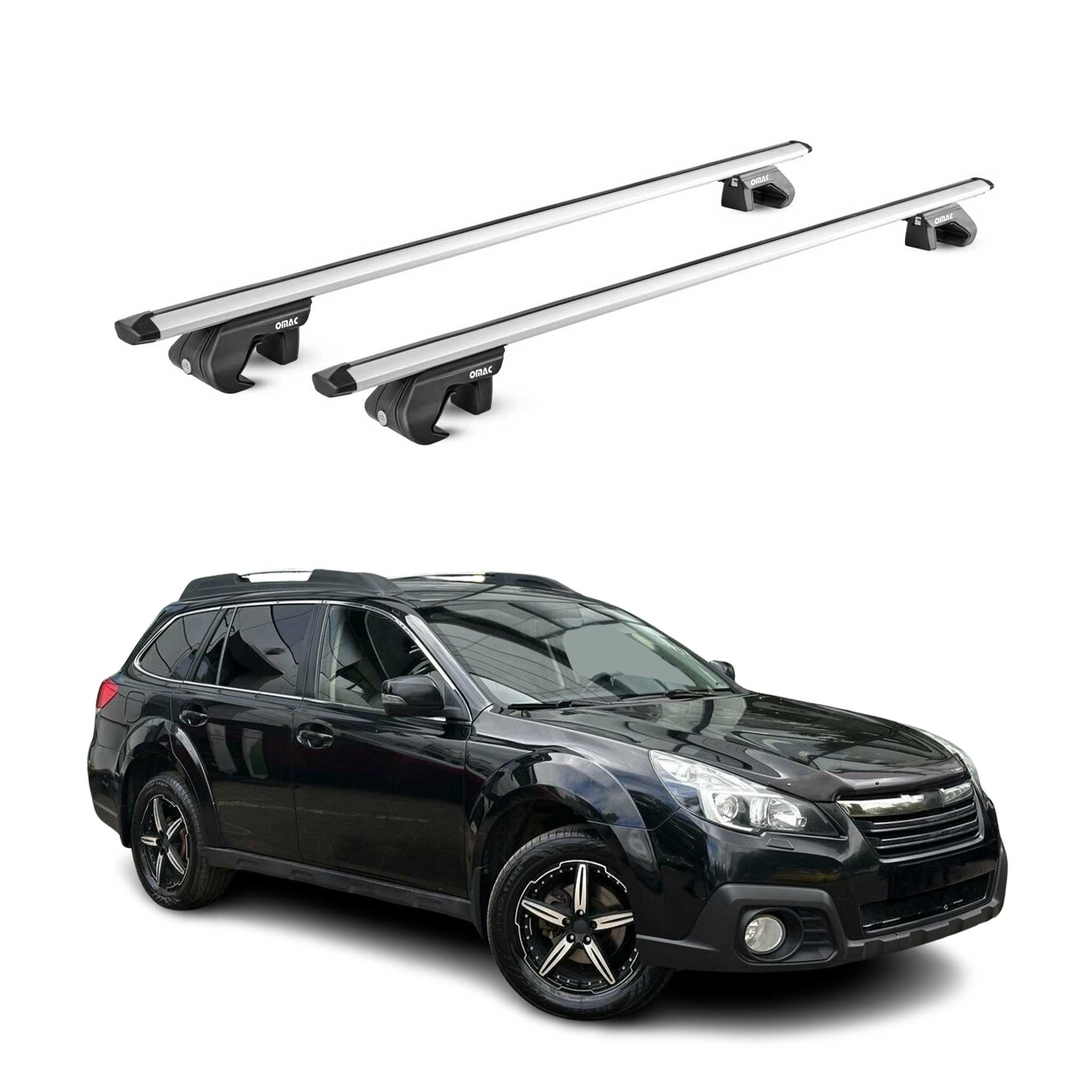 2010-2014 Subaru Outback Roof Rack Cross Bars Luggage Carrier 2 Pcs