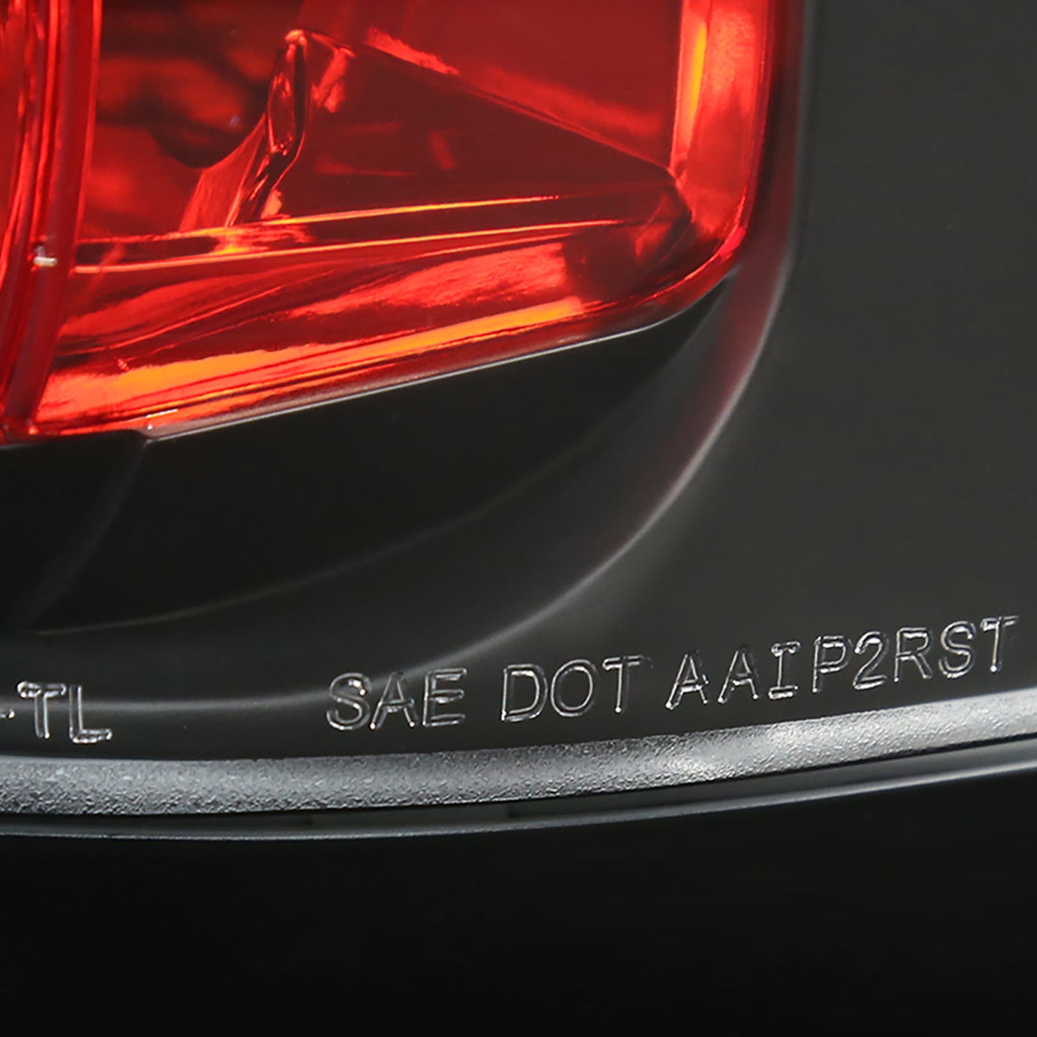 1997-2004 Dodge Dakota Tail Lights Matte Black Housing/Clear Lens