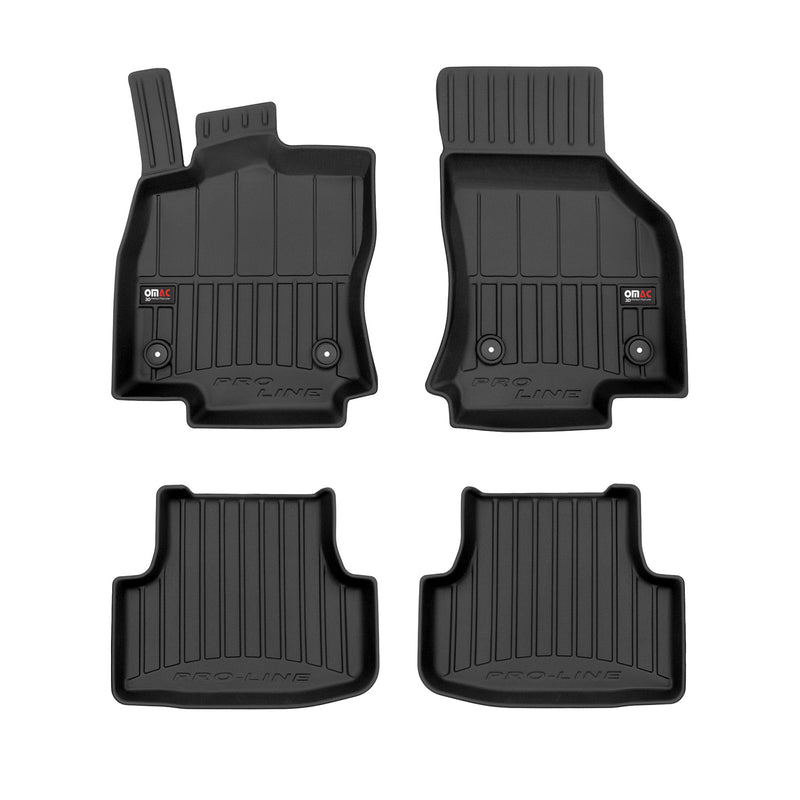 2022-2024 Audi A3 Premium Floor Mats Liners Full Set All Weather Heavy Duty Black