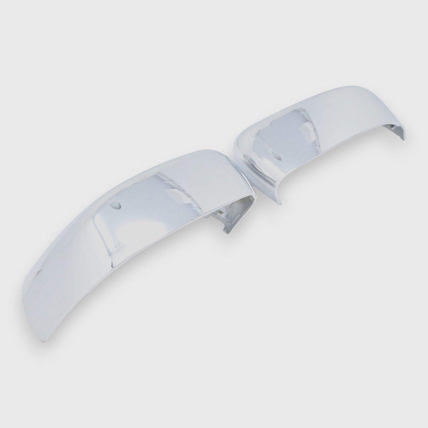 2017-2025 Jeep Compass Mirror Cover Caps Chrome 2Pcs ABS Plastic
