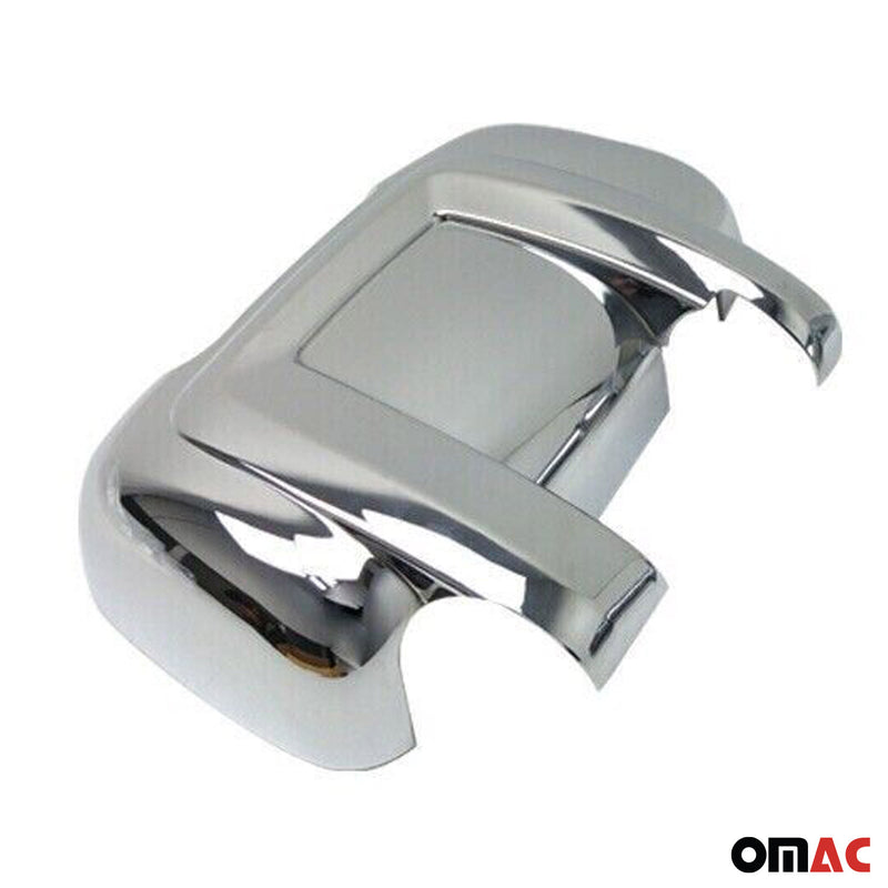 2014-2024 RAM ProMaster Side Mirror Cover Caps Chrome Silver 2 Pcs