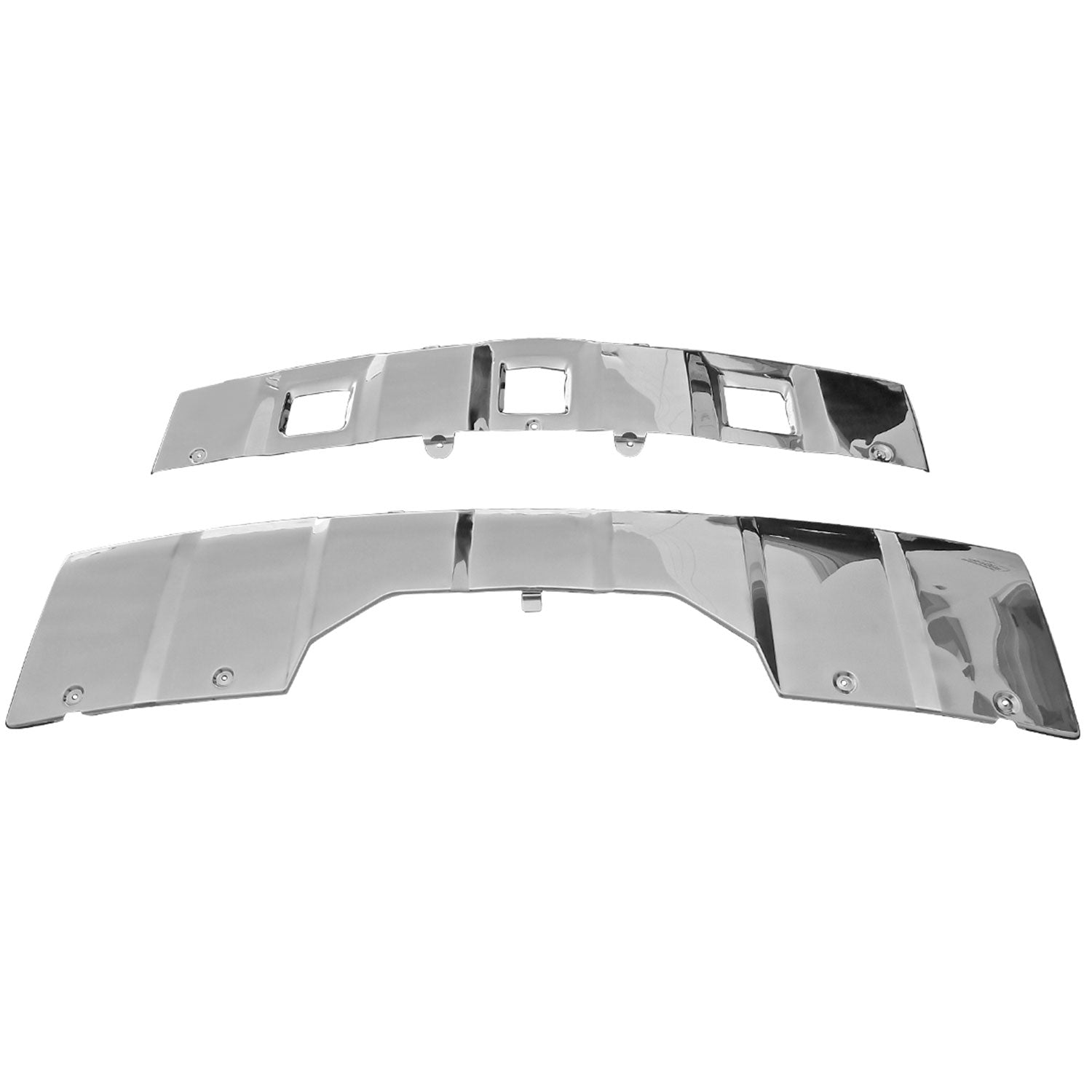2007-2009 Mercedes Benz X164 GL320/GL350/GL450 Chrome Steel Skid Plate Kit