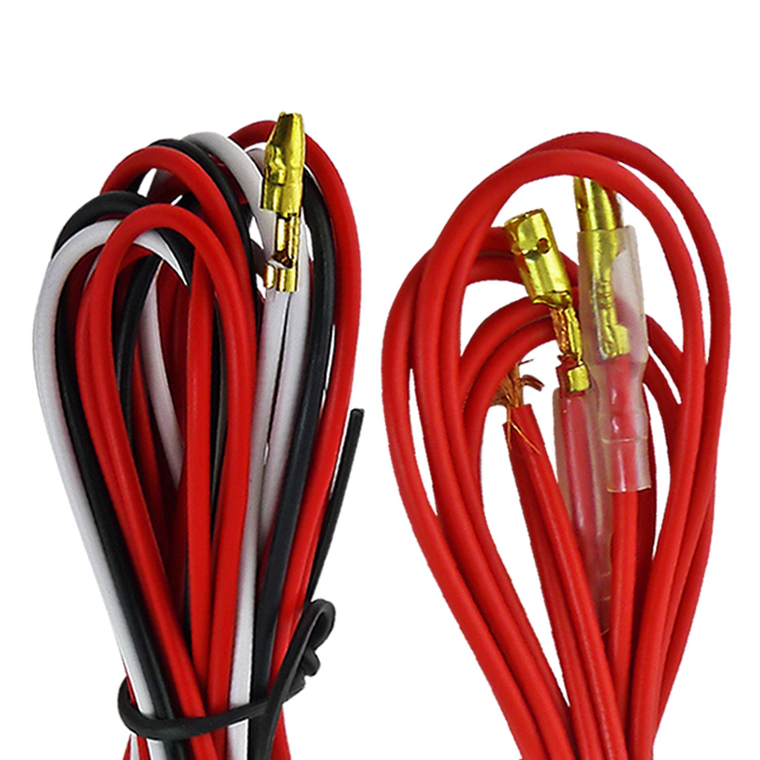 Universal Off Road 6000K Flood Beam 18W 6-LED Round Fog Light 4Pcs Black Alu