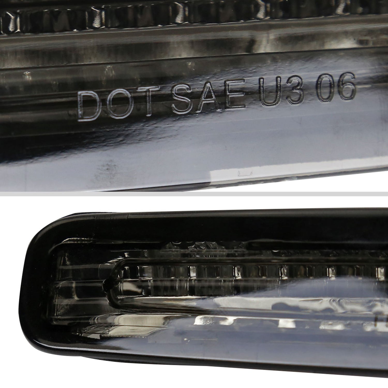 2005-2009 Ford Mustang LED 3rd Brake Tail Light Chrome Housing/Smoke Lens