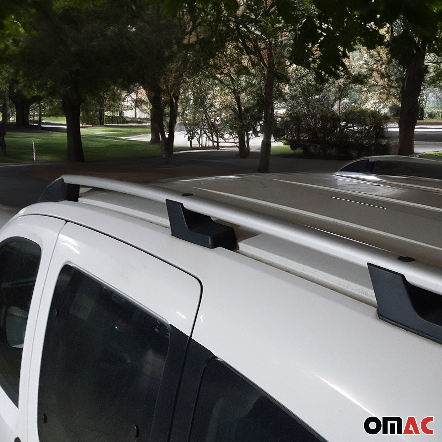 2015-2026 Ford Transit L2 MWB Roof Racks & Roof Rails Silver