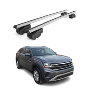 2020-2025 VW Atlas Cross Sport Roof Rack Cross Bars Silver