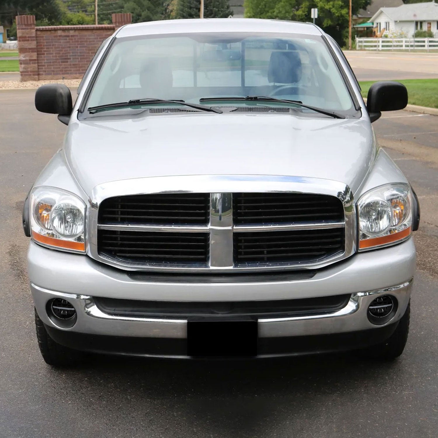 2002-2008 Dodge RAM 1500/2500/3500/Durango LED Fog Lights Kit Glossy Black