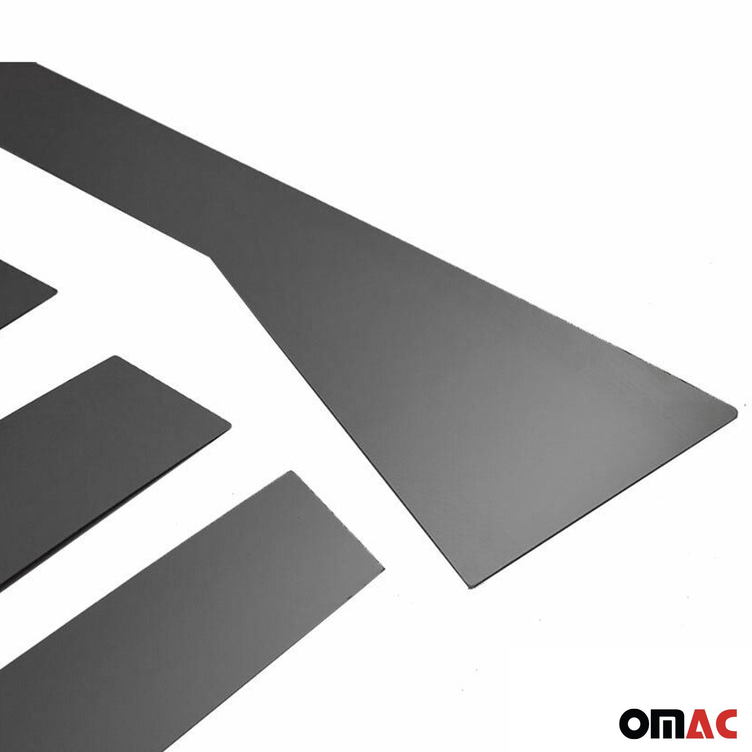 2012-2016 Honda CR-V Window B Pillar Posts Door Trim Cover Stainless Steel Dark 6x