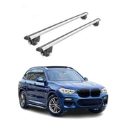 2018-2024 BMW X3 G01 Roof Rack Cross Bars Silver