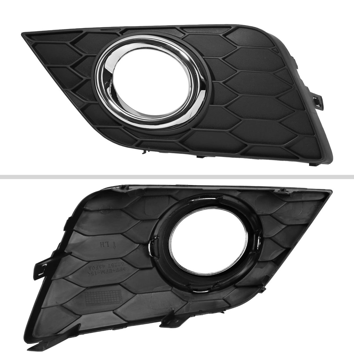 2016-2018 Nissan Sentra H11 Fog Lights Kit Chrome Housing/Clear Lens