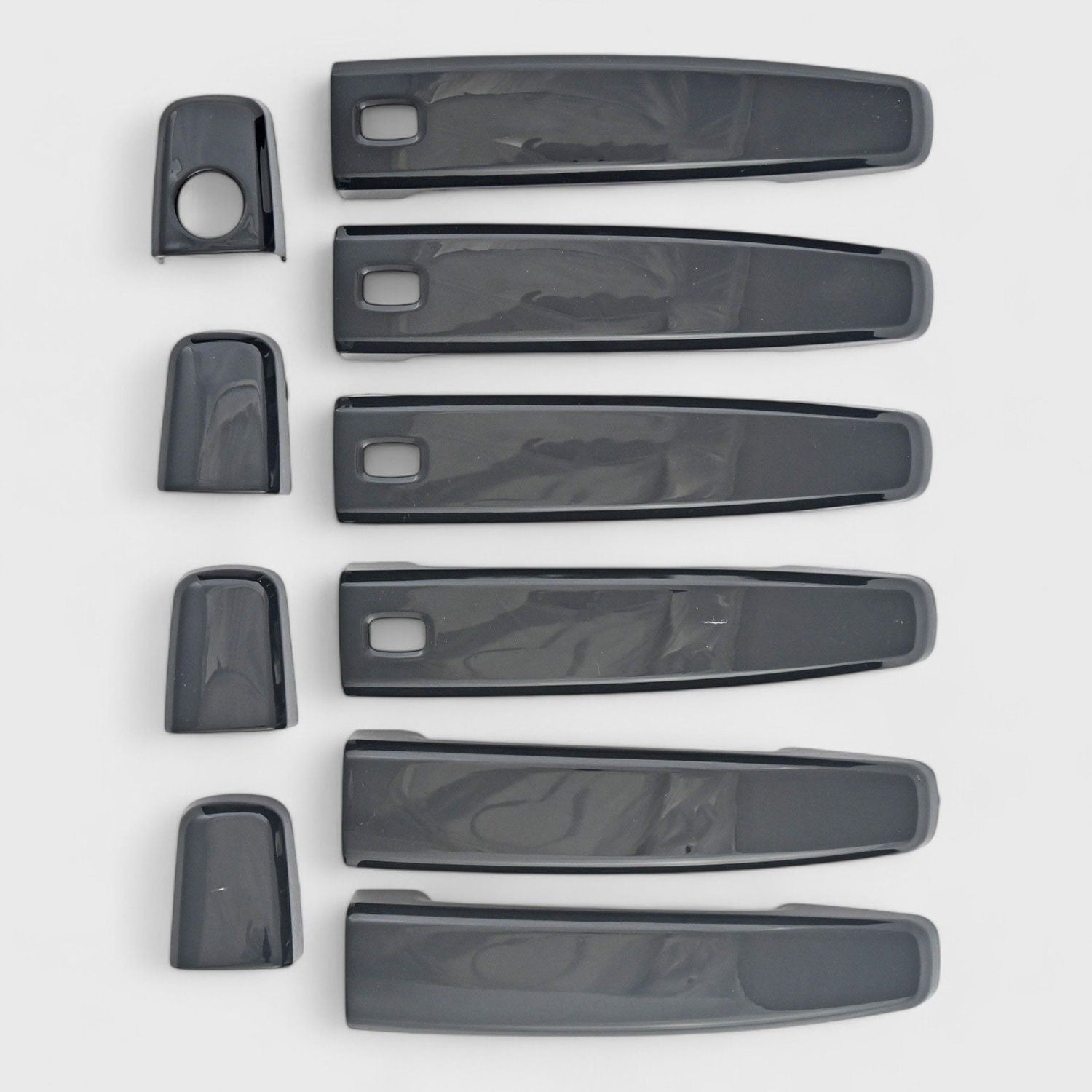 2011-2016 Chevrolet Cruze Door Handle Cover Gloss Black 8Pcs ABS Plastic