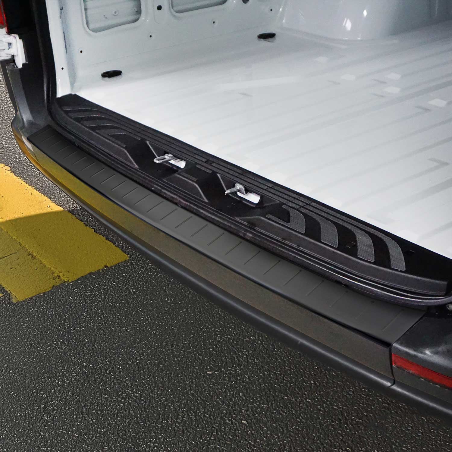 2019-2024 Mercedes Sprinter W907 910 Rear Bumper Guard Stainless Steel Dark Brushed