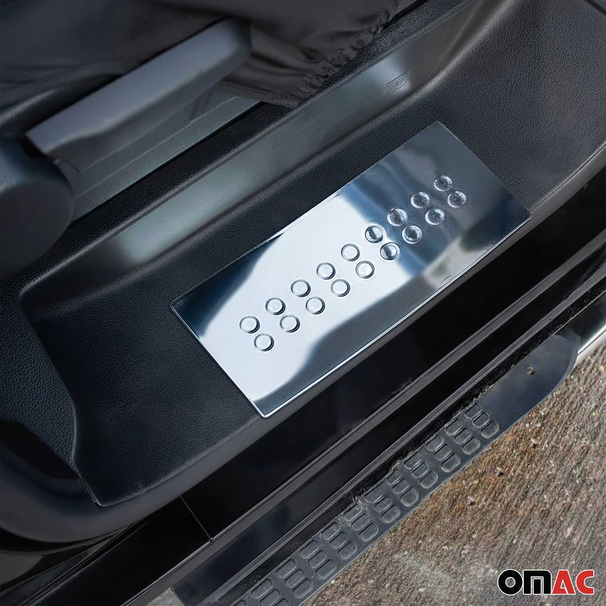 2014-2026 RAM ProMaster Door Sill Scuff Plate Scratch Protector Stainless Steel 2Pcs