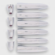2017-2025 Jeep Compass Door Handle Cover Chrome 10Pcs ABS Plastic